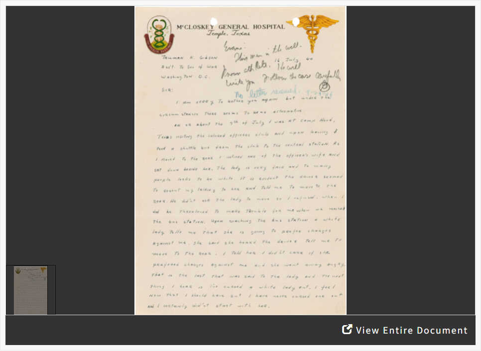 Analyzing a Letter from Jackie Robinson: "Fair Play and Justice"