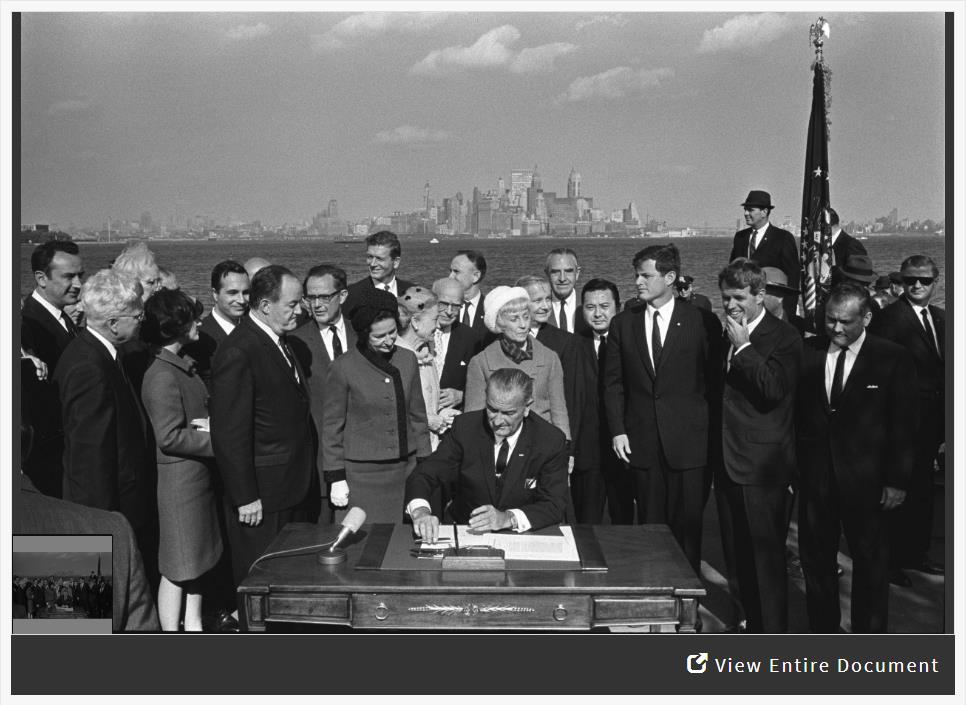 How did the 1965 Immigration Act Change the U.S.?