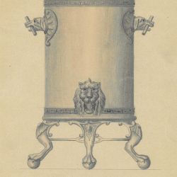 Design for Coffee Urn, 06/30/1868