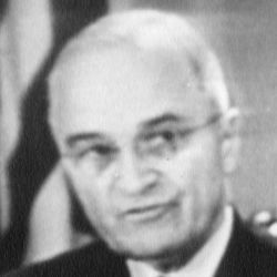 President Harry S. Truman Delivering His Farewell Address
