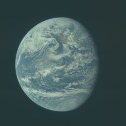 View of Earth from Apollo 11