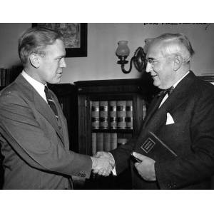 Congressman Gerald Ford and Senator Vandenberg