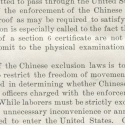 Circular Letter Regarding the Enforcement of Chinese Exclusion Laws