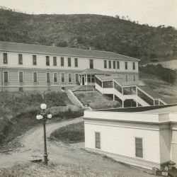 U.S. Immigration Station, Angel Island, San Francisco Bay, Upper Building in Which are Dormitories