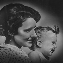 Social Security Poster of a Mother and Her Child