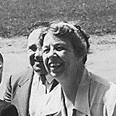 Eleanor Roosevelt visits National Youth Administration in Quoddy Village, Maine