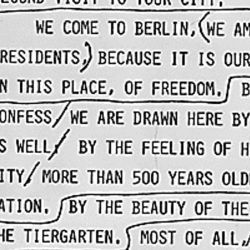 Remarks at Brandenberg Gate, Berlin, Germany [President
