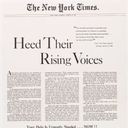 New York Times Advertisement
