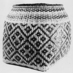 Single Weave River Cane Basket Owned by the Southern Hills Handicraft Guild