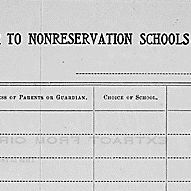 Report of Children Eligible For Transfer To Nonreservation Schools
