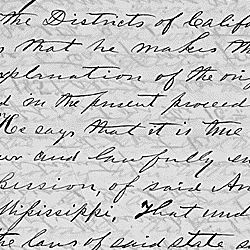 Affidavit of CA Stovall, filed March 29, 1858