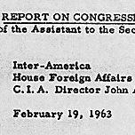Report Entitled "Inter-America"