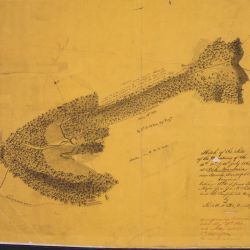 Sketch of the Site of the O[pe]rations of the 10th, 11th, & 12th, July 1861, at Rich Mountain near Beverly, Randolph Co., [West] Virginia, between the U. S. Forces under Major Gen. Geo. McClellan and 