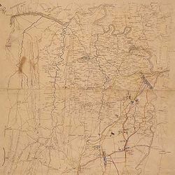 Topographical copy of a Map of the Valley of the Shenandoah River From Strasburg, [Va.], to Harper