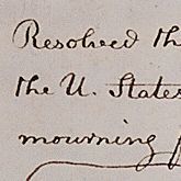 Report of the Joint Committee appointed to prepare measures to honor the memory of General George Washington concerning a mourning period, the erection of a marble monument, and a funeral procession f
