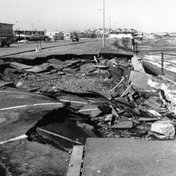 Wind and Water Damage Caused by the Blizzard of 1978 at Nantasket Beach