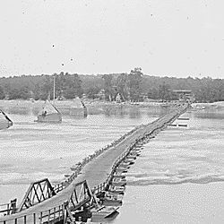 ongest pontoon bridge in the world, spanning Russellville and Dardanelle, Arkansas