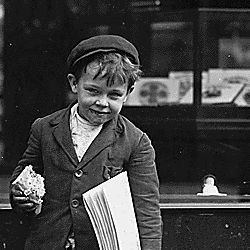 Tommy Hawkins, 5 years old. Sells papers. Is 41 inches high. St. Louis, Mo