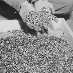 Wedding Rings Removed by the Germans from Holocaust Victims