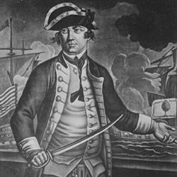 Commodore Hopkins, Commander in Chief of the American Fleet