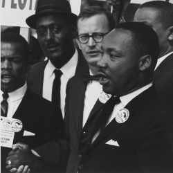 Civil Rights March on Washington, D.C. [Dr. Martin Luther King, Jr., President of the Southern Christian Leadership Conference, and Mathew Ahmann, Executive Director of the National Catholic Conferenc