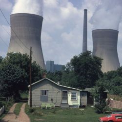 Water Cooling Towers of the John Amos Power Plant