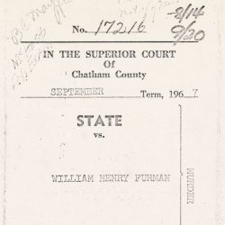Transcript of Record for Furman v. Georgia