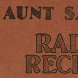 Aunt Sammy’s Radio Recipes