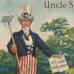 Uncle Sam Says, Garden to Cut Food Costs