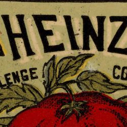 Heinz Catsup Label