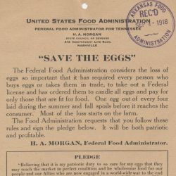 Save the Eggs Pledge