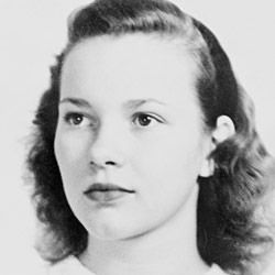 Early Portrait of Rosalynn Carter at about Age 17