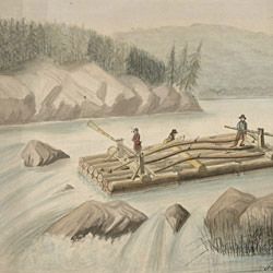 Drawing of Raft