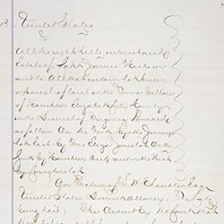Court Document Relating to the Estate of James Hicks