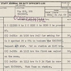 Daily Journal from 2nd Brigade, 101st Airborne