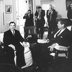 Photograph of a Meeting with the Soviet Minister of Foreign Affairs