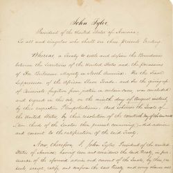 Webster - Ashburton Treaty Ratification