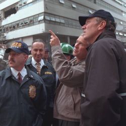 911: President George W. Bush Visits New York