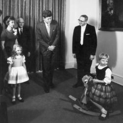President John F. Kennedy Meets the McGrath Family