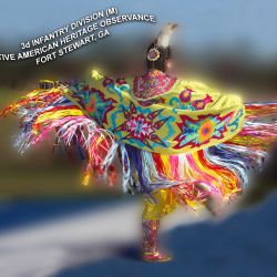 Dancer from the Cheyenne Dance Troupe