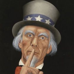 Uncle Sam (Information on the back: Pd for. Not used. Rejected.) [Robert S. Sloan]