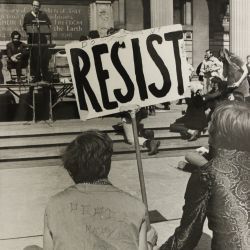 Draft Resistance Rally at Yale University