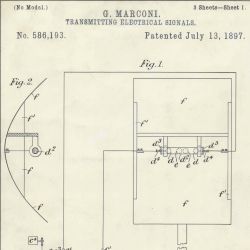 Patent Drawing for G. Marconi