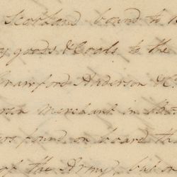 Letter from George Washington to John Hancock 