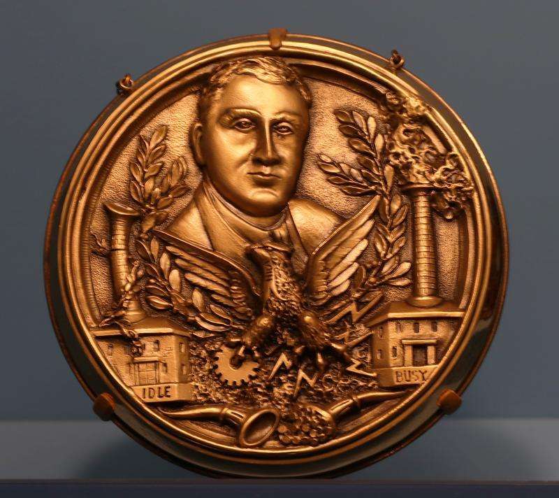Franklin D. Roosevelt NRA Medallion