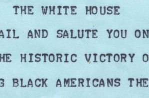 Telegram from A. Philip Randolph to President Johnson