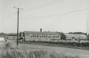 Exterior View of Moton High School