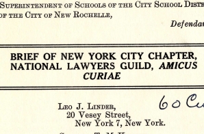Amicus Curiae Brief from New York City Lawyers