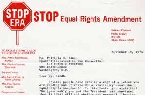 STOP ERA Letter from Phyllis Schlafly