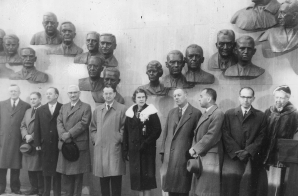 Eleanor Roosevelt, Albert Sabin, Jonas Salk, and Basil O